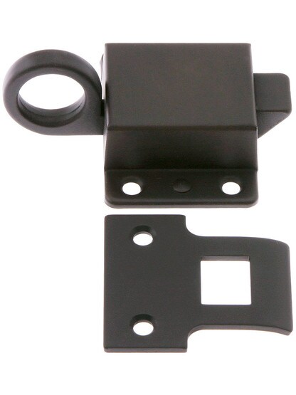 Solid Brass Transom Window Latch Oil-rubbed Bronze.